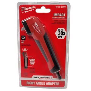 MILWAUKEE SHOCKWAVE 48-32-2390 Impact Duty Right Angle Drill Adapter